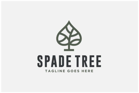 Ace Spade Leaf Tree Game Card Poker Logo: A Designer's Take