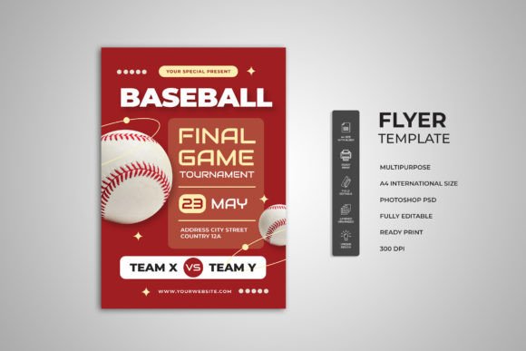 Baseball Final Game Flyer: Your All-in-One Design Solution
