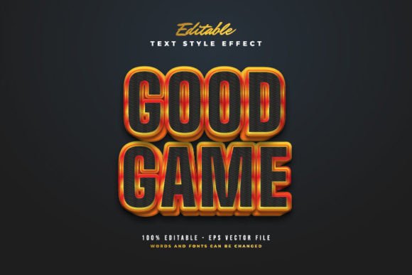 Good Game Text Style Effect: A Practical Guide for Designers