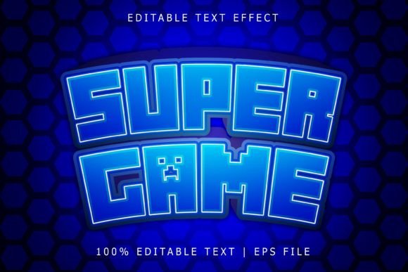 Make Your Text Pop: Super Game Editable Text Effect for Designers