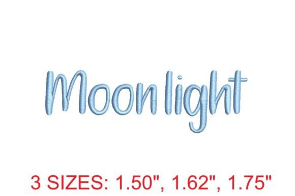 Moonlight Embroidery Font: A Guide to Stitched Sophistication