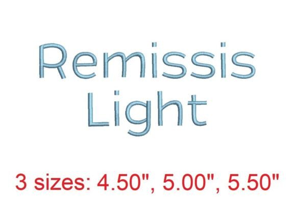 Remissis Embroidery Font: Stitching Sophistication Into Your Designs